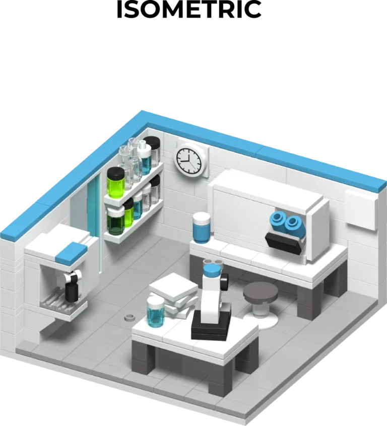 Lego Lab Isometric