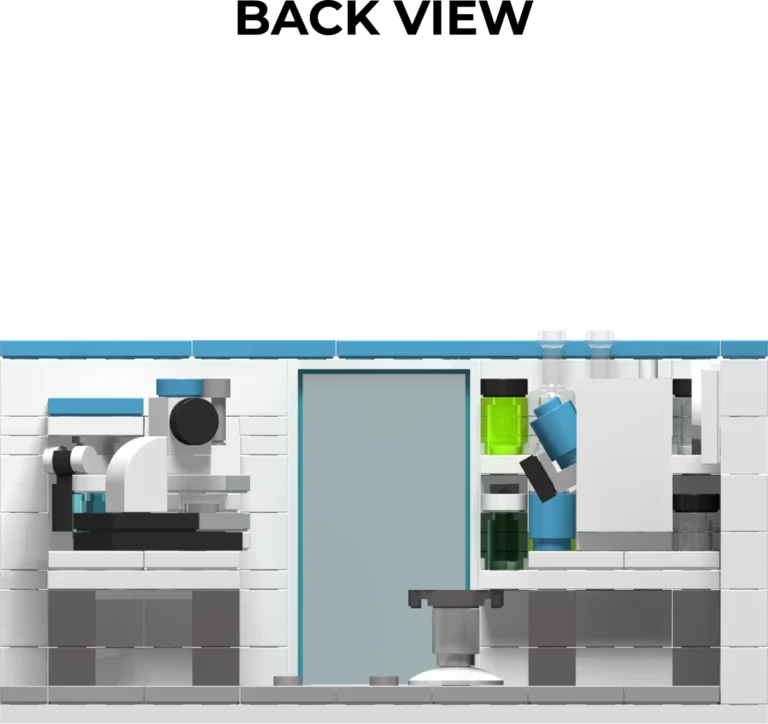 Lego Lab Back View