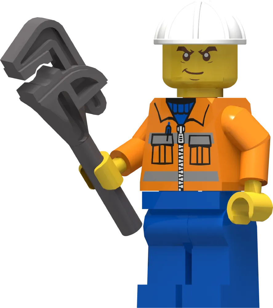 Engineer minifig regular