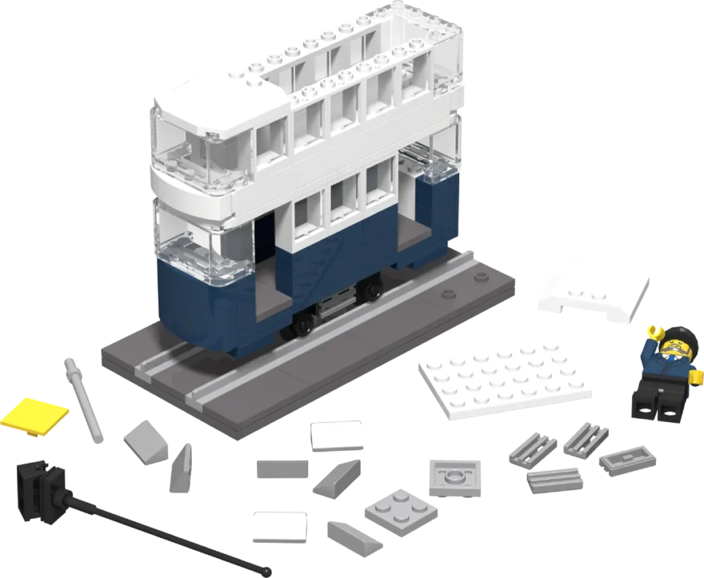 Hong Kong Tram Assembled