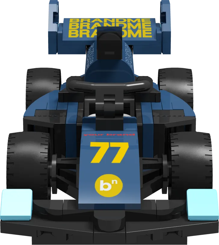 Lego F1 Front View Brandme