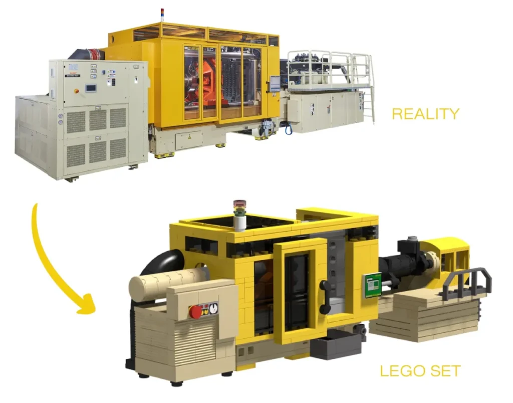 Lego Injection Molding Set