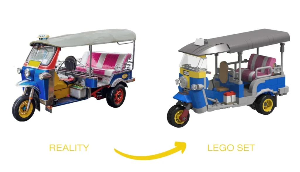 Lego TukTuk Set