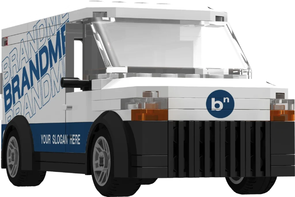 Lego Van View Front R