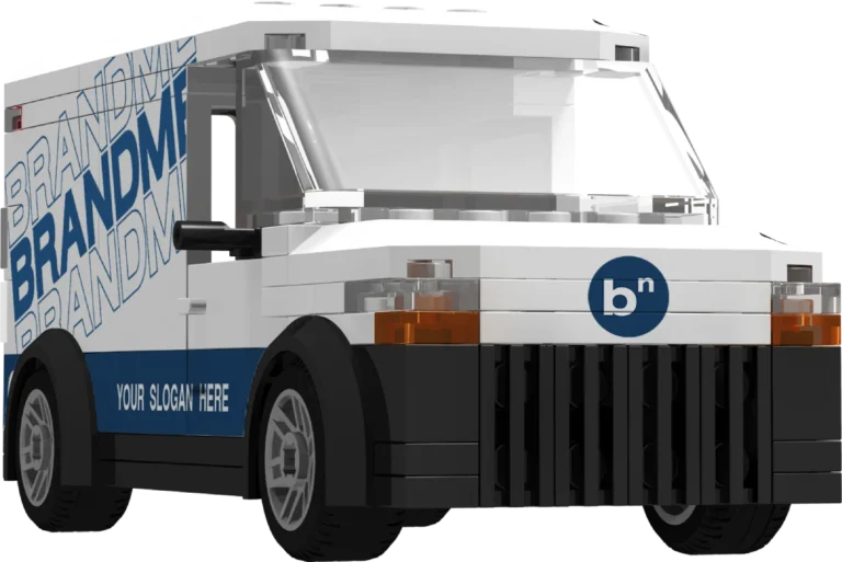 Lego Van View Front R