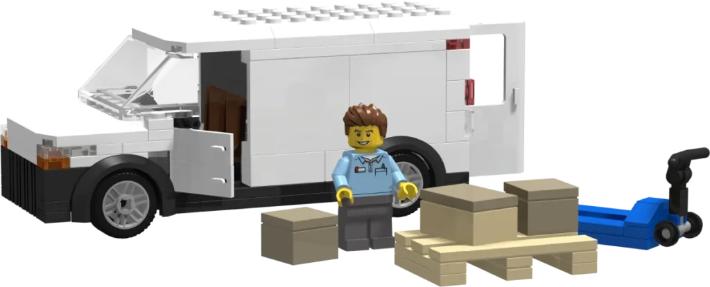 Van with Minifig