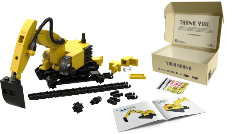 LEGO Set: Excavator, manual and box